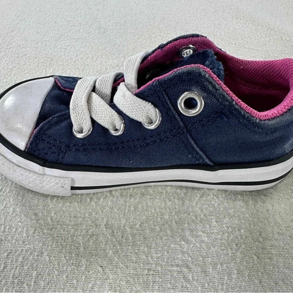 Converse All Star Blue/Pink Toddler Shoes Size 5